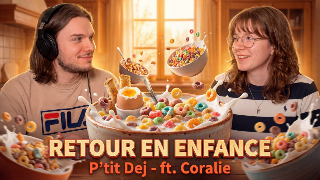 Miniature de la vidéo Retour en enfance – P'tit dej ft. Coralie